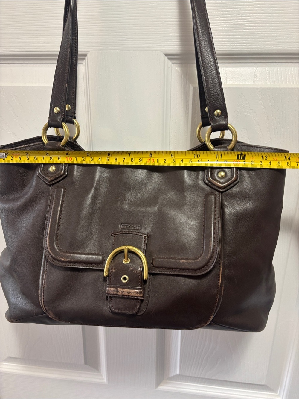 Coach Campbell Belle Carryall Purse - Picture 9 of 14